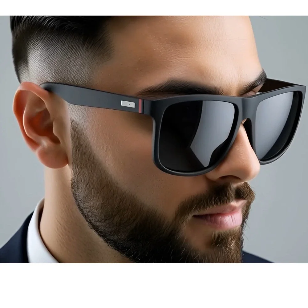 Polarized Sunglasses Men Light Weight Comfortable Classic Street Wear Trendy New